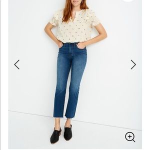 Madewell Petite Cali Demi-Boot Jeans
